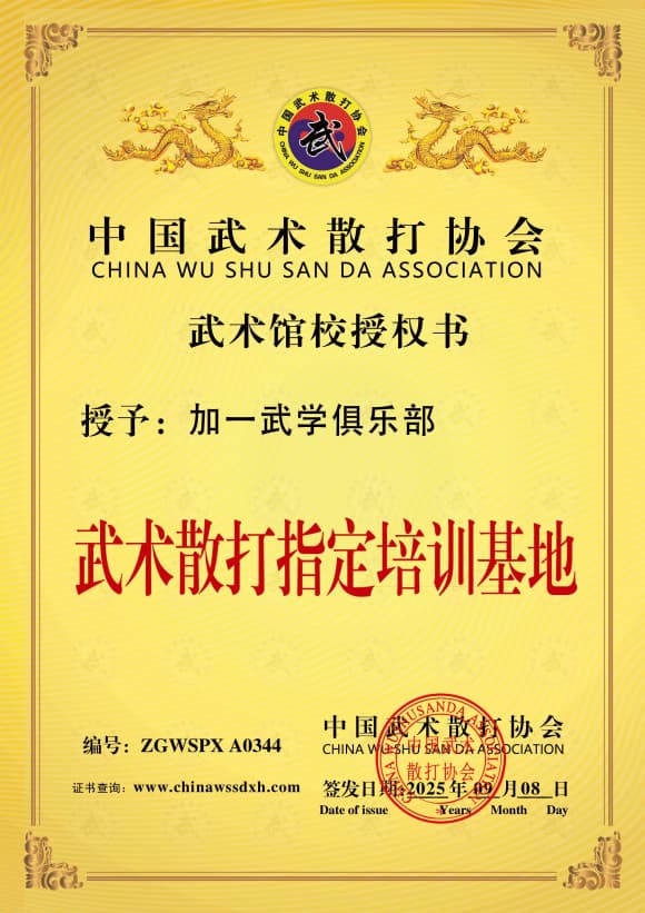 加一武学俱乐部